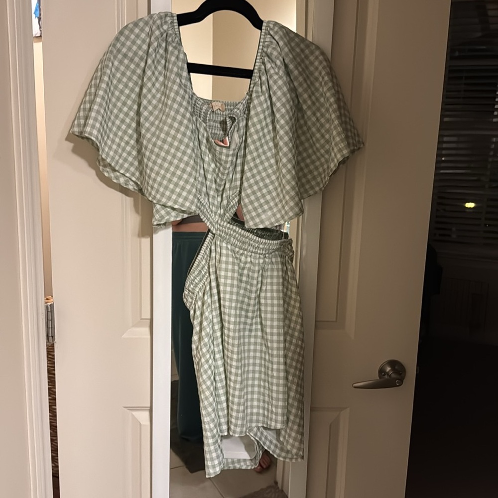 Altard State Gingham Romper - Large - image 2